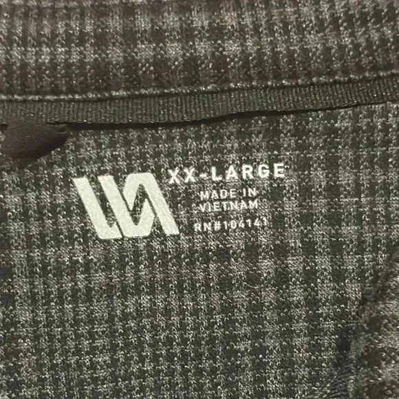 Dark Gray Button Down Thick Long Sleeve Top - Picture 2 of 11